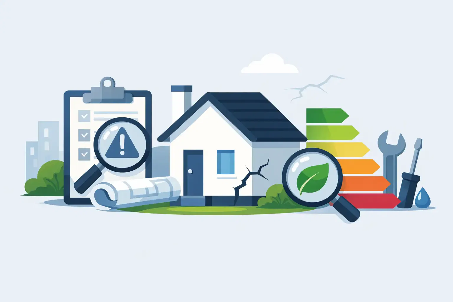 Bouwkundige keuring, energielabel en gebreken