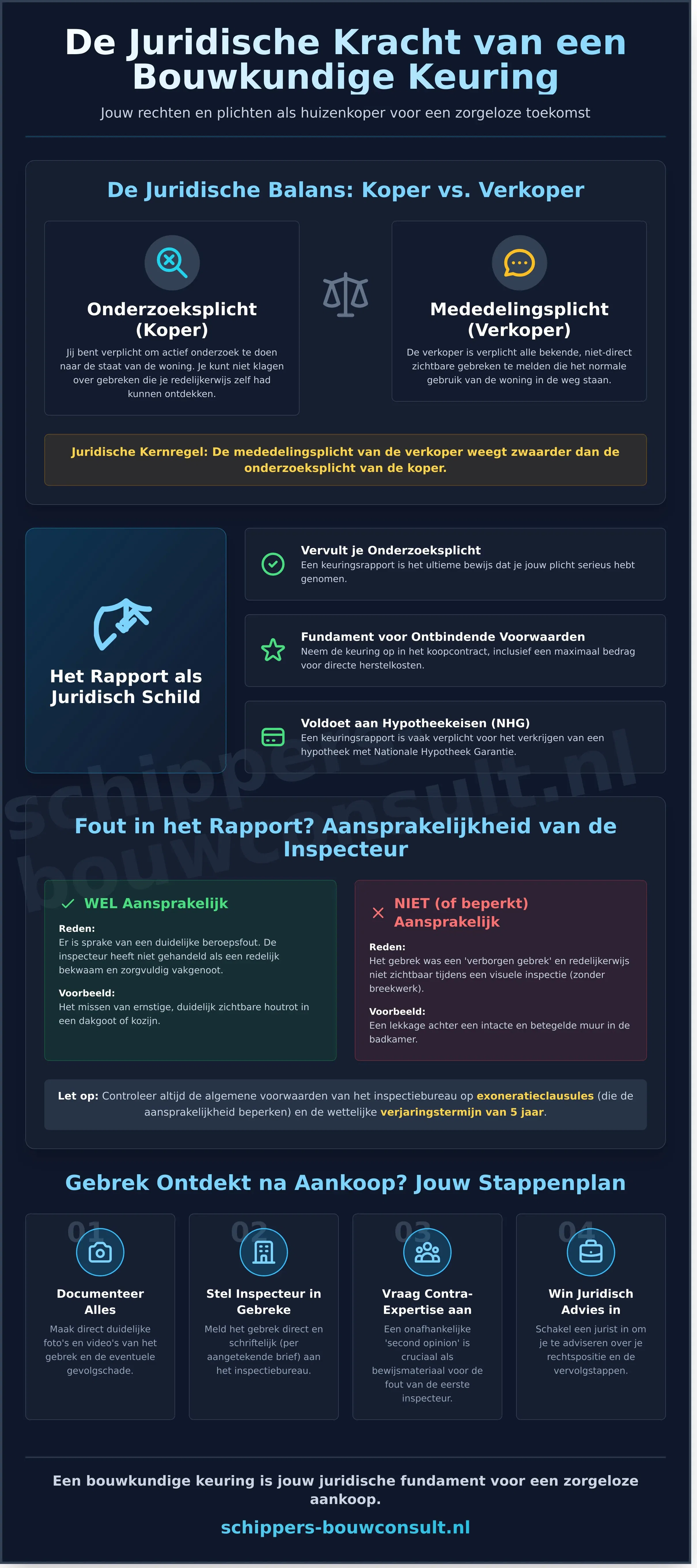 Juridische aspecten bouwkundige keuring: Jouw rechten en plichten in 2026