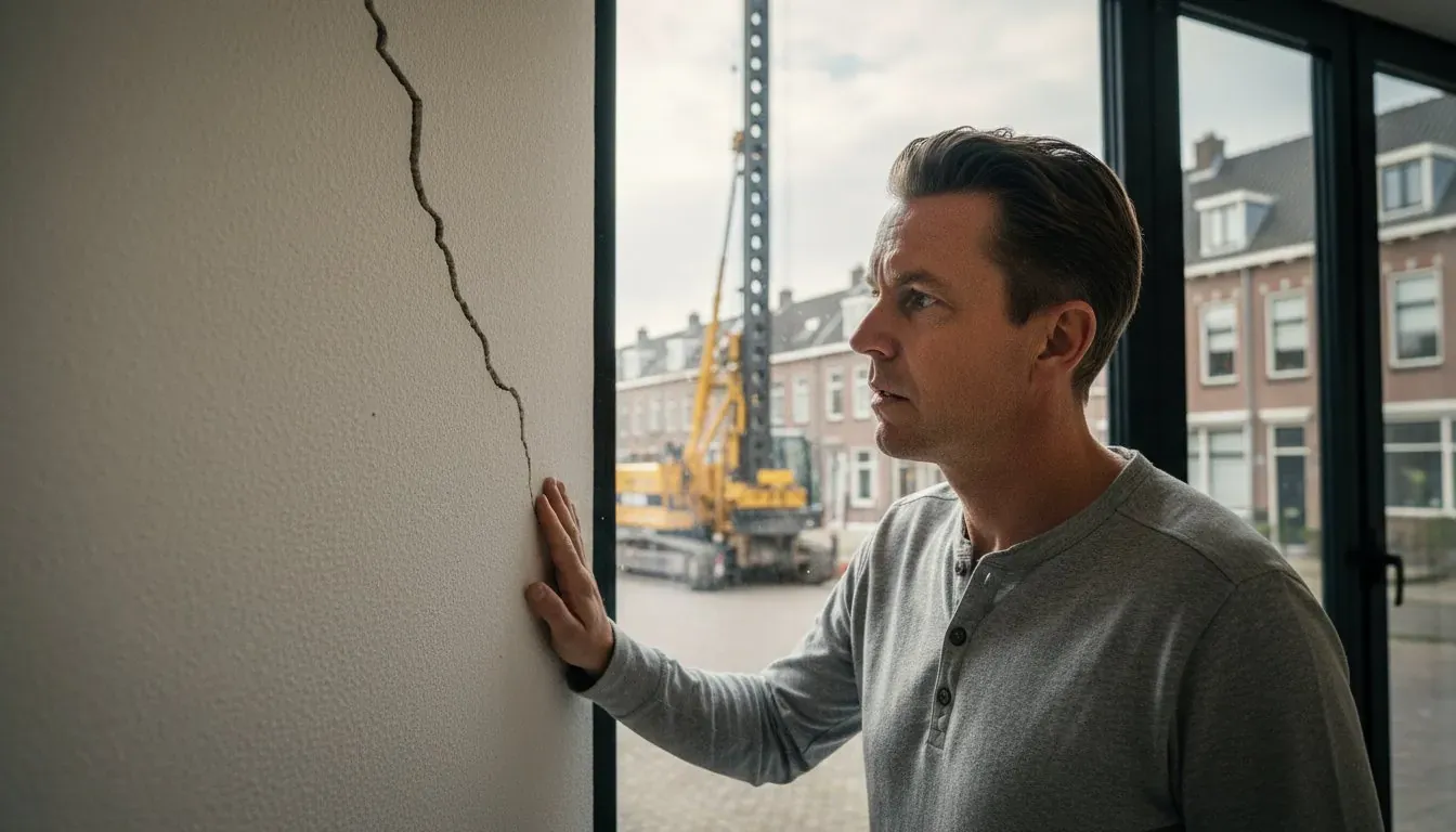 Scheuren in muren door trillingen: Oorzaken, gevaren en stappenplan (2026) – Hero Image
