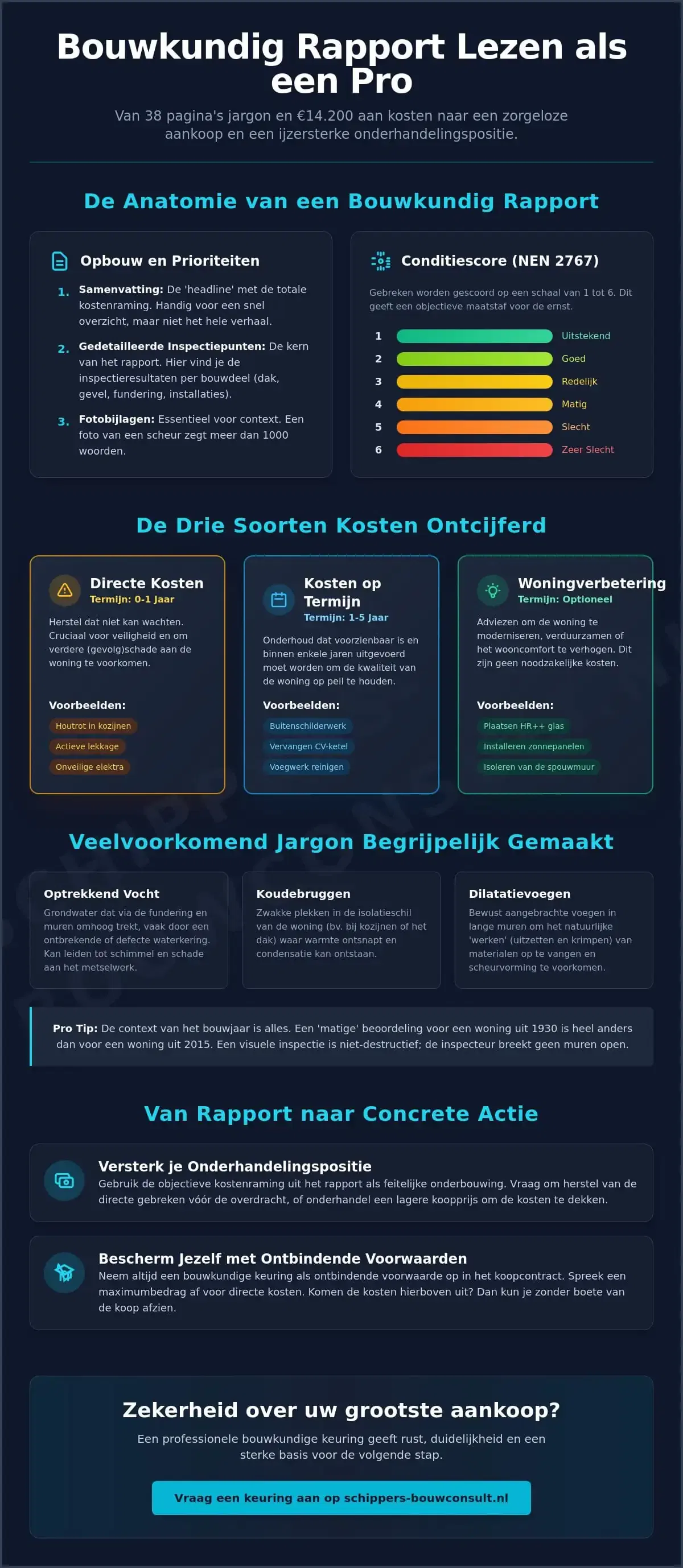 Bouwkundig rapport lezen en begrijpen: Van technische termen naar slimme aankoop