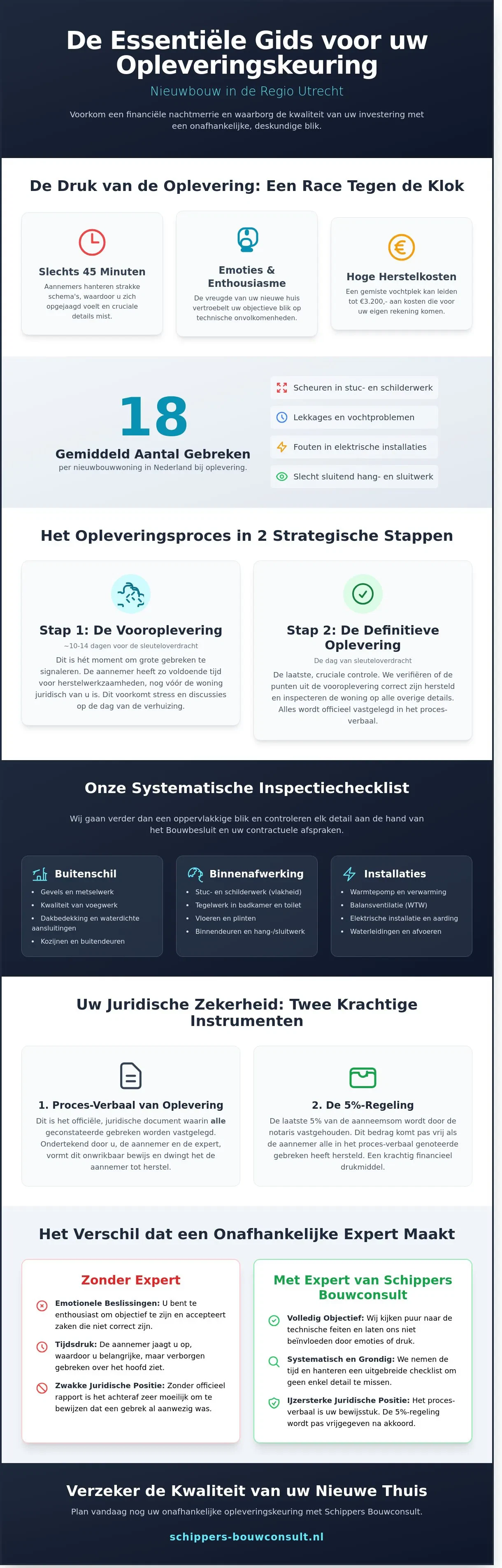 Opleveringskeuring Nieuwbouw Utrecht: De Complete Gids voor 2026