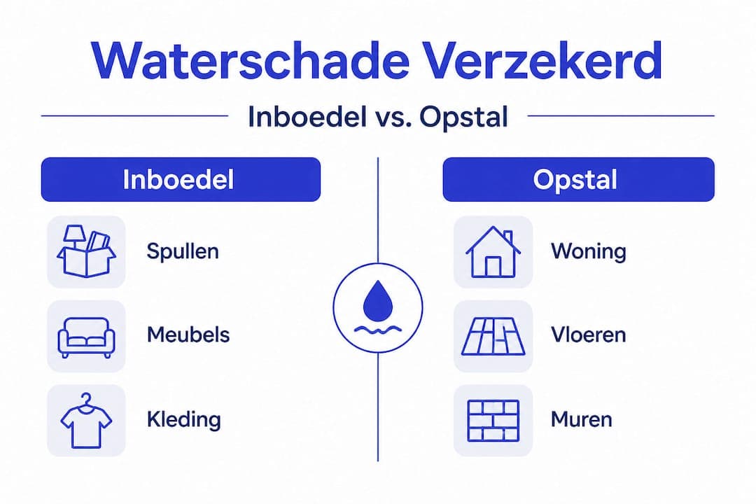 Overzicht: wat dekt een inboedelverzekering en wat valt onder opstalverzekering?