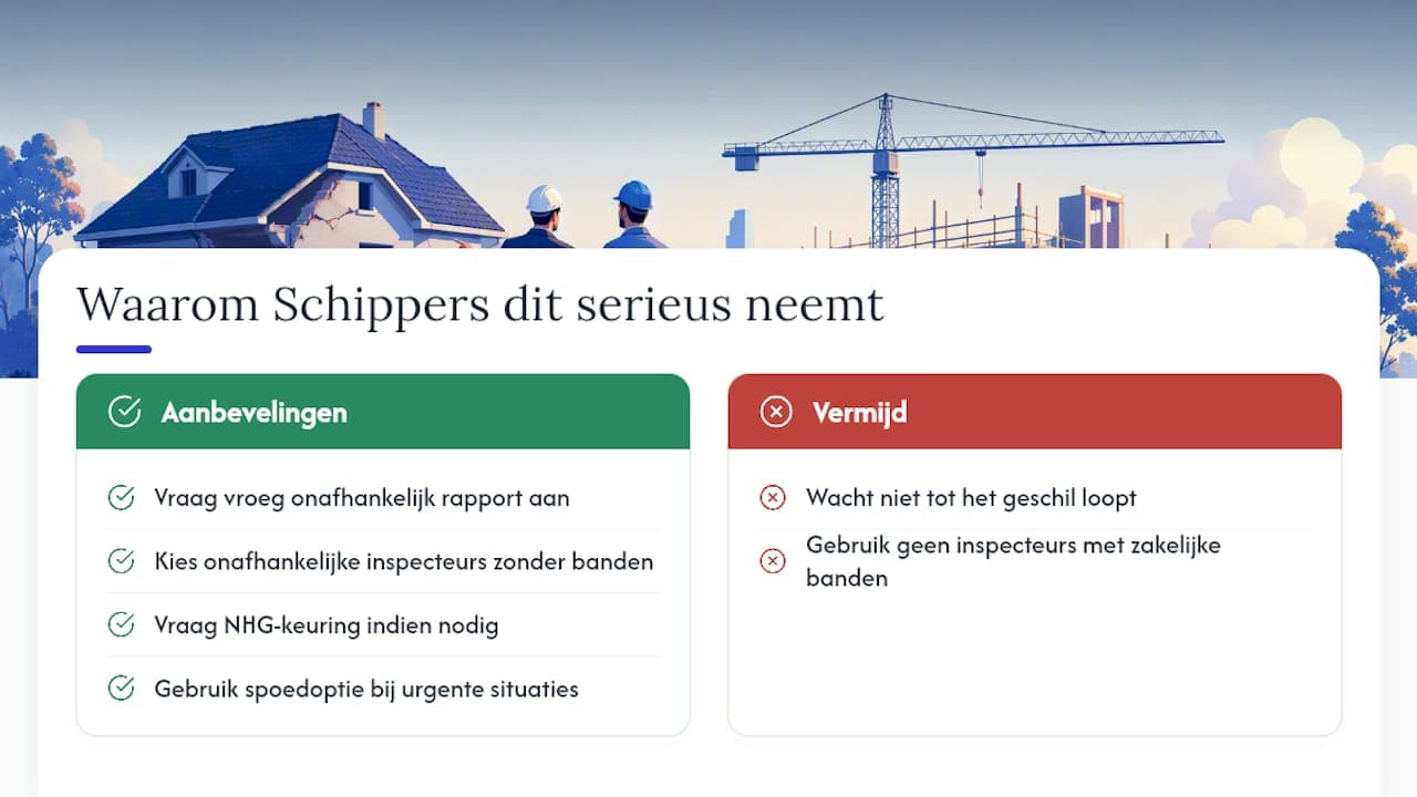Waarom Schippers-bouwconsult dit onderwerp serieus neemt — overview diagram