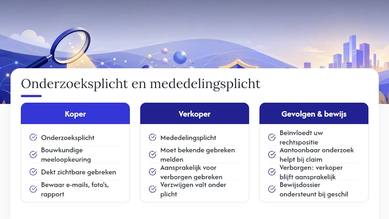 Wat betekent de onderzoeksplicht voor uw meeloopkeuring? — overview diagram