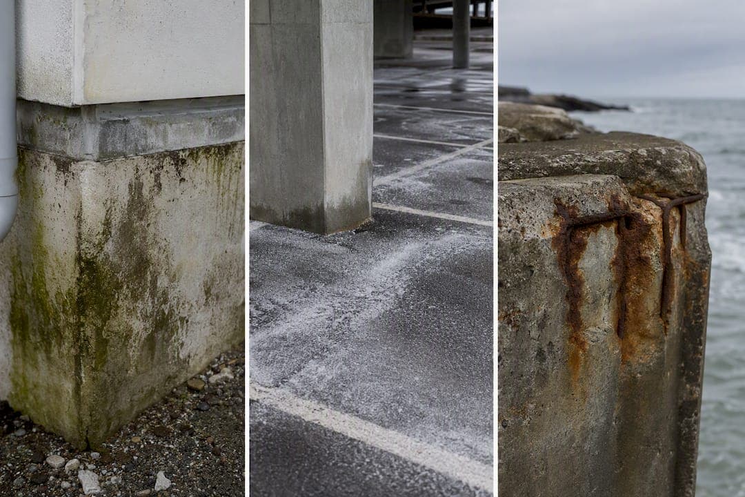 Betonconstructies in verschillende vochtklassen
