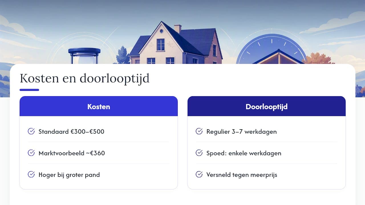 Kosten en duur van een bouwkundige keuring