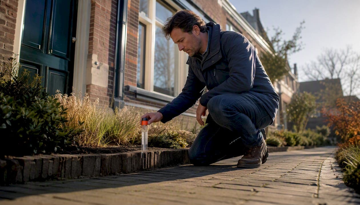 1789846909371_Inspecteur-meet-grondwater-bij-houten-fundering